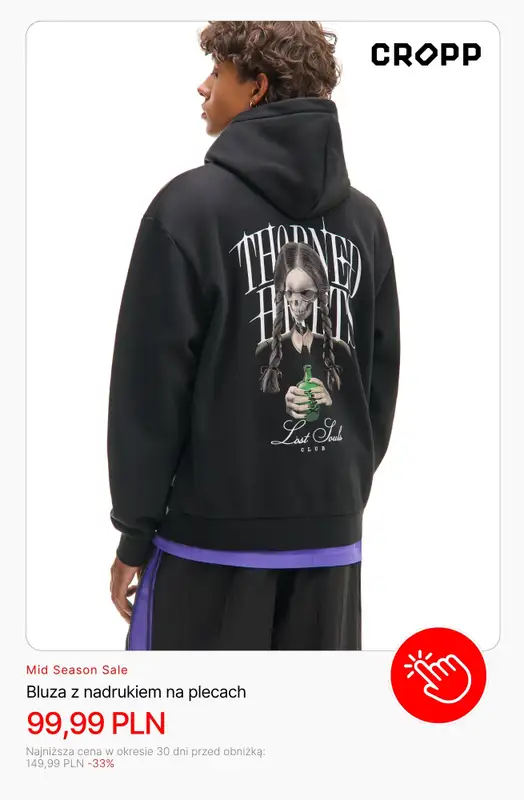 Cropp - gazetka promocyjna Mid Season Sale: dla niego od czwartku 09.10 do czwartku 30.10 - strona 8