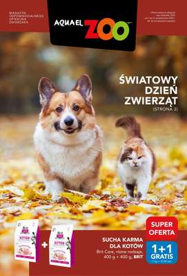 Aquael zoo - gazetka promocyjna Gazetka od czwartku 09.10 do piątku 31.10