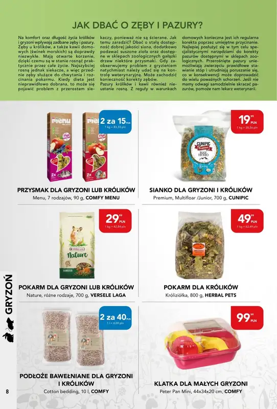 Aquael zoo - gazetka promocyjna Gazetka od czwartku 09.10 do piątku 31.10 - strona 8