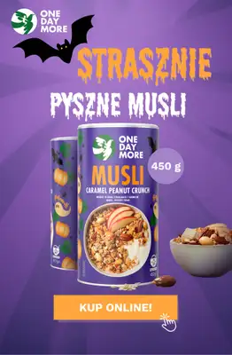One Day More - gazetka promocyjna Strasznie pyszne musli od soboty 11.10 do niedzieli 19.10
