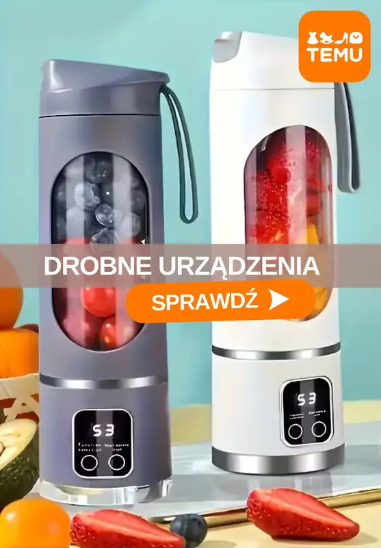 Temu - gazetka promocyjna Drobne urządzenia i akcesoria  