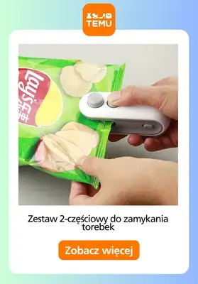 Temu - gazetka promocyjna Drobne urządzenia i akcesoria od czwartku 09.10  - strona 11 Temu - gazetka promocyjna Drobne urządzenia i akcesoria od czwartku 09.10  - strona 11