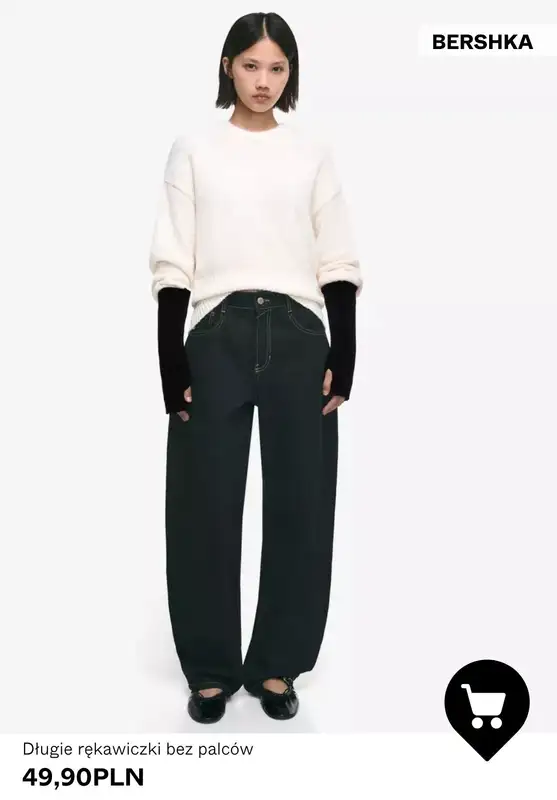 Bershka - gazetka promocyjna Akcesoria na chłodne dni od czwartku 09.10  - strona 9