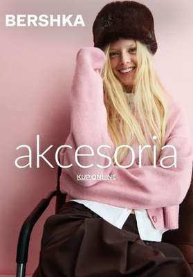 Bershka - gazetka promocyjna Akcesoria na chłodne dni od czwartku 09.10 