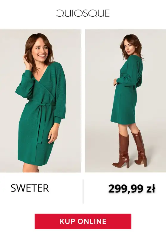 Quiosque - gazetka promocyjna -30% na swetry, kurtki i płaszcze od czwartku 09.10 do wtorku 14.10 - strona 2