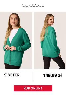 Quiosque - gazetka promocyjna -30% na swetry, kurtki i płaszcze od czwartku 09.10 do wtorku 14.10 - strona 3