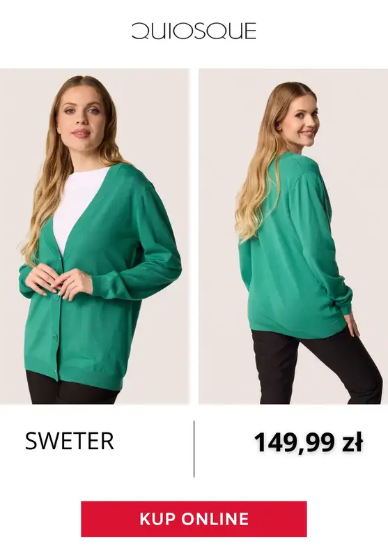 Quiosque - gazetka promocyjna -30% na swetry, kurtki i płaszcze od czwartku 09.10 do wtorku 14.10 - strona 3