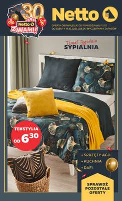 Netto - gazetka promocyjna Gazetka Non Food od poniedziałku 13.10 do soboty 18.10