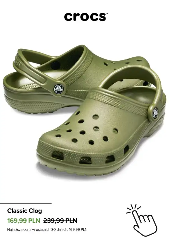 #Moda na jesień - gazetka promocyjna Crocs | -70 zł na model Classic Clog od czwartku 09.10  - strona 4