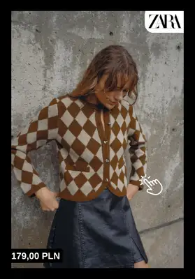 Zara - gazetka promocyjna Ciepłe i wygodne swetry dla niej od czwartku 09.10  - strona 10