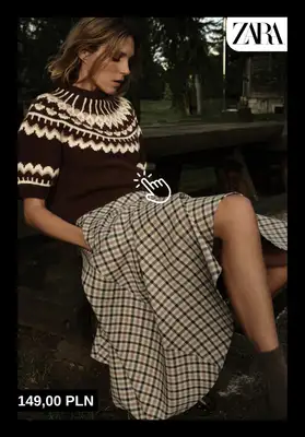 Zara - gazetka promocyjna Ciepłe i wygodne swetry dla niej od czwartku 09.10  - strona 8