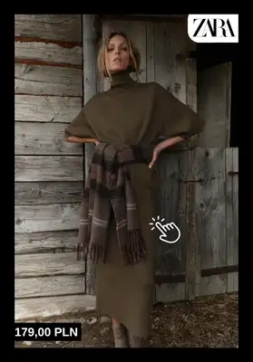 Zara - gazetka promocyjna Ciepłe i wygodne swetry dla niej od czwartku 09.10  - strona 7