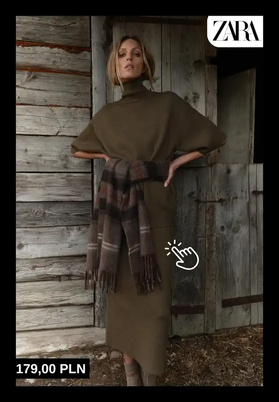 Zara - gazetka promocyjna Ciepłe i wygodne swetry dla niej od czwartku 09.10  - strona 7