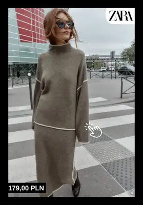 Zara - gazetka promocyjna Ciepłe i wygodne swetry dla niej od czwartku 09.10  - strona 11