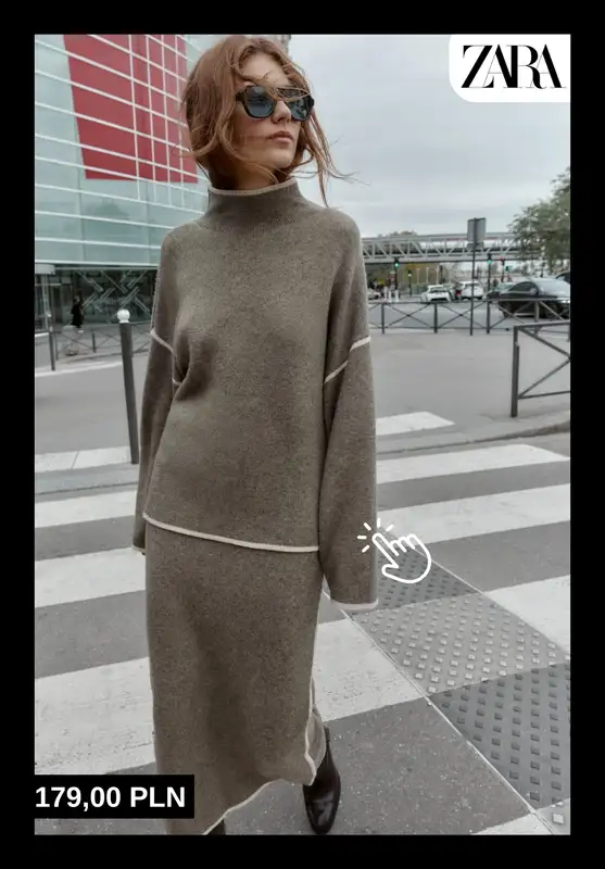 Zara - gazetka promocyjna Ciepłe i wygodne swetry dla niej od czwartku 09.10  - strona 11