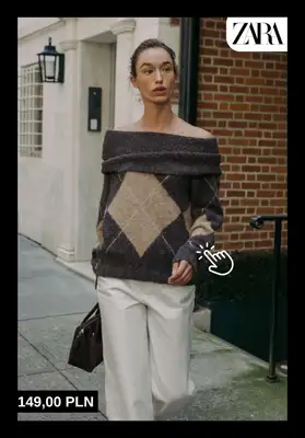 Zara - gazetka promocyjna Ciepłe i wygodne swetry dla niej od czwartku 09.10  - strona 4