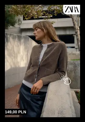 Zara - gazetka promocyjna Ciepłe i wygodne swetry dla niej od czwartku 09.10  - strona 6