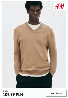 H&M - gazetka promocyjna Swetry dla niego od czwartku 09.10  - strona 9 H&M - gazetka promocyjna Swetry dla niego od czwartku 09.10  - strona 9
