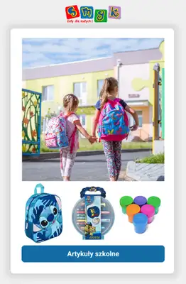 Smyk - gazetka promocyjna Dni Klubowiczów! -50% na DRUGI PRODUKT od czwartku 09.10 do poniedziałku 13.10 - strona 6 Smyk - gazetka promocyjna Dni Klubowiczów! -50% na DRUGI PRODUKT od czwartku 09.10 do poniedziałku 13.10 - strona 6