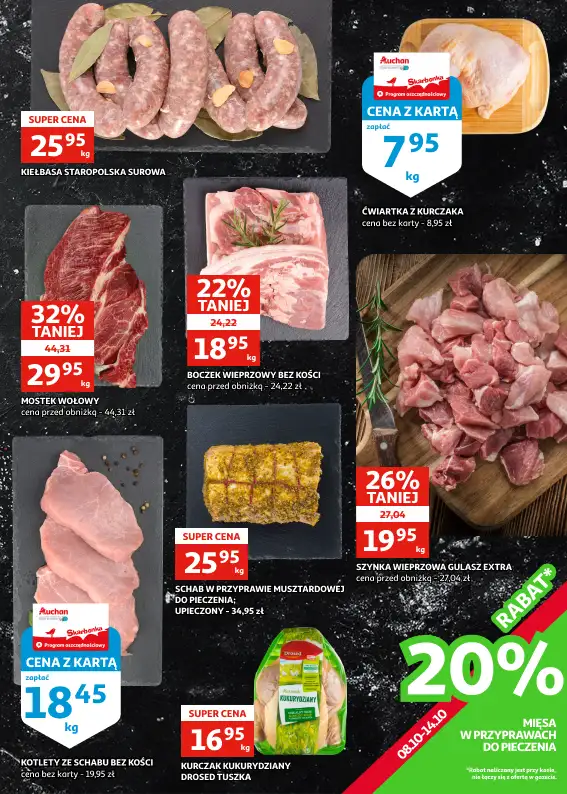 Auchan - gazetka promocyjna Gazetka Zielona Góra | Skarby z naszej wędzarni od środy 08.10 do wtorku 14.10 - strona 5