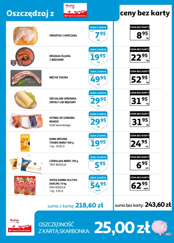 Auchan - gazetka promocyjna Gazetka Zielona Góra | Skarby z naszej wędzarni od środy 08.10 do wtorku 14.10 - strona 17