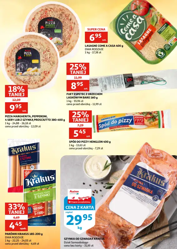 Auchan - gazetka promocyjna Gazetka Zielona Góra | Skarby z naszej wędzarni od środy 08.10 do wtorku 14.10 - strona 13