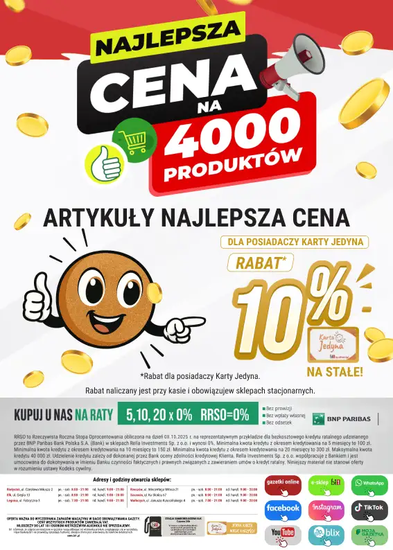 bi1 - gazetka promocyjna Gazetka Białystok, Ełk, Rzeszów, Szczecin | Skarby z naszej wędzarni od środy 08.10 do wtorku 14.10 - strona 23