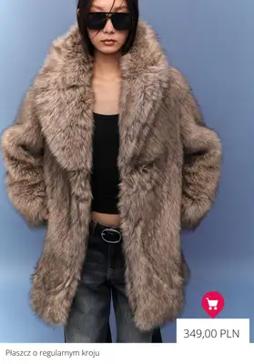 Stradivarius - gazetka promocyjna Sztuczne futra od czwartku 09.10  - strona 5