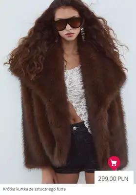 Stradivarius - gazetka promocyjna Sztuczne futra od czwartku 09.10  - strona 8