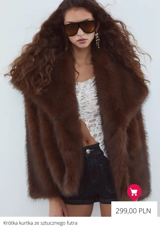 Stradivarius - gazetka promocyjna Sztuczne futra od czwartku 09.10  - strona 8