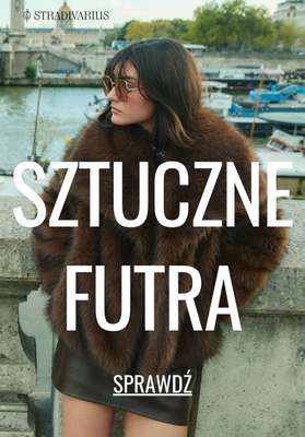Stradivarius - gazetka promocyjna Sztuczne futra od czwartku 09.10 