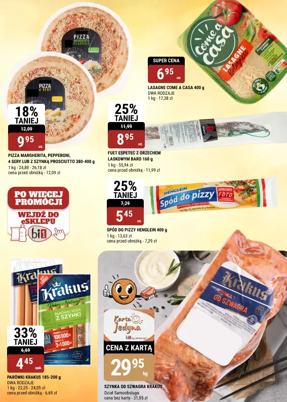 bi1 - gazetka promocyjna Gazetka Legnica, Wałbrzych | Skarby z naszej wędzarni od środy 08.10 do wtorku 14.10 - strona 13