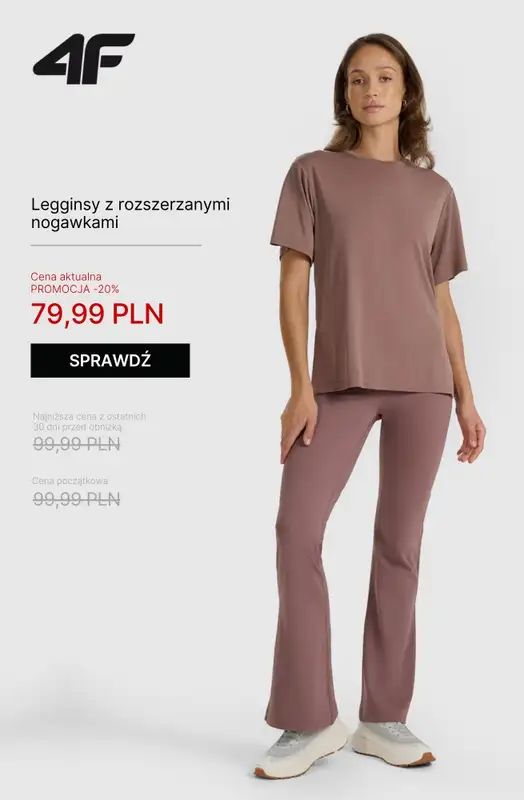 4F - gazetka promocyjna Wyprzedaż dla niej – wszystko do 100 zł! od czwartku 09.10  - strona 9