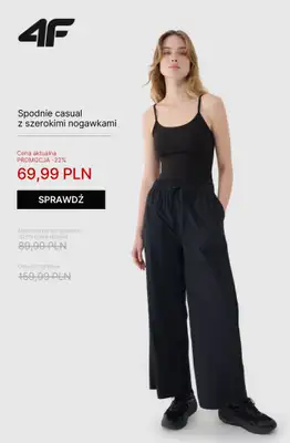 4F - gazetka promocyjna Wyprzedaż dla niej – wszystko do 100 zł! od czwartku 09.10  - strona 3 4F - gazetka promocyjna Wyprzedaż dla niej – wszystko do 100 zł! od czwartku 09.10  - strona 3