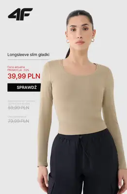 4F - gazetka promocyjna Wyprzedaż dla niej – wszystko do 100 zł! od czwartku 09.10  - strona 2 4F - gazetka promocyjna Wyprzedaż dla niej – wszystko do 100 zł! od czwartku 09.10  - strona 2