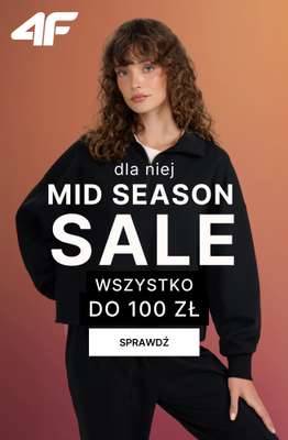 4F - gazetka promocyjna Wyprzedaż dla niej – wszystko do 100 zł! od czwartku 09.10 