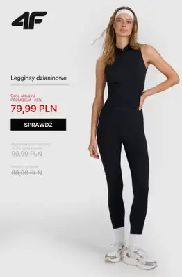 4F - gazetka promocyjna Wyprzedaż dla niej – wszystko do 100 zł! od czwartku 09.10  - strona 5 4F - gazetka promocyjna Wyprzedaż dla niej – wszystko do 100 zł! od czwartku 09.10  - strona 5