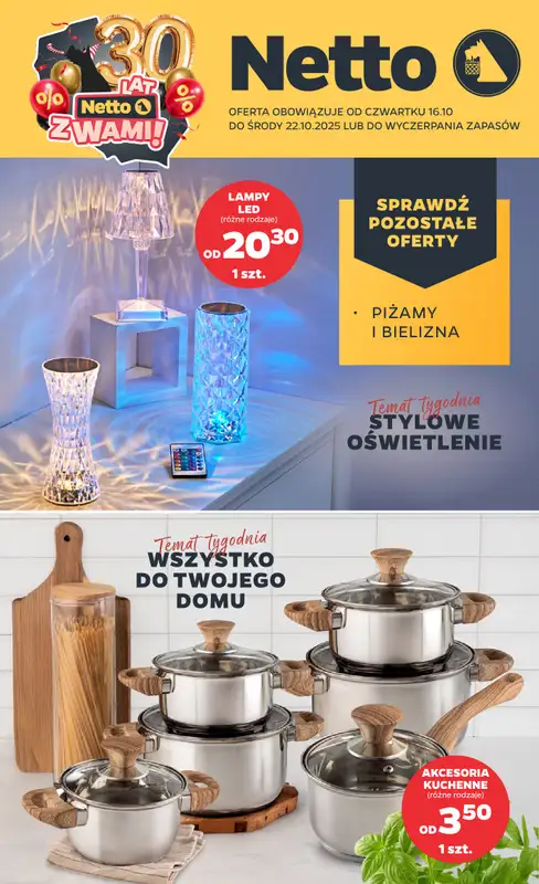 Netto - gazetka promocyjna Gazetka Spożywcza od czwartku 16.10 do soboty 18.10 - strona 22