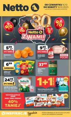 Netto - gazetka promocyjna Gazetka Spożywcza od czwartku 16.10 do soboty 18.10