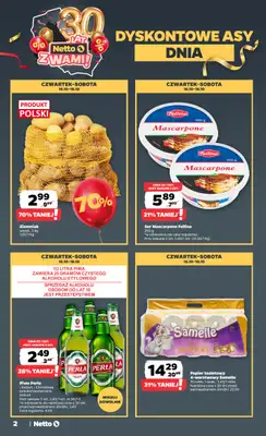 Netto - gazetka promocyjna Gazetka Spożywcza od czwartku 16.10 do soboty 18.10 - strona 2