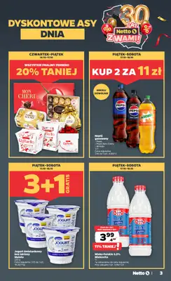 Netto - gazetka promocyjna Gazetka Spożywcza od czwartku 16.10 do soboty 18.10 - strona 3