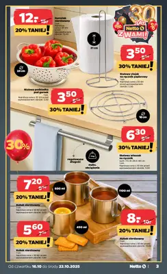 Netto - gazetka promocyjna Gazetka Non Food od czwartku 16.10 do środy 22.10 - strona 3