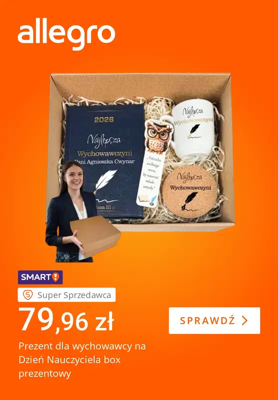 Allegro - gazetka promocyjna Dzień Nauczyciela: upominki z klasą od piątku 10.10 do czwartku 16.10 - strona 3