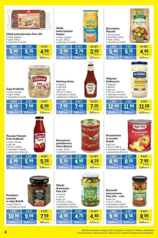 Makro - gazetka promocyjna Kupujesz więcej płacisz mniej od czwartku 09.10 do poniedziałku 27.10 - strona 4