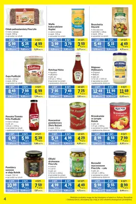 Makro - gazetka promocyjna Kupujesz więcej płacisz mniej od czwartku 09.10 do poniedziałku 27.10 - strona 4 Makro - gazetka promocyjna Kupujesz więcej płacisz mniej od czwartku 09.10 do poniedziałku 27.10 - strona 4
