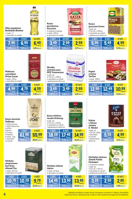 Makro - gazetka promocyjna Kupujesz więcej płacisz mniej od czwartku 09.10 do poniedziałku 27.10 - strona 6