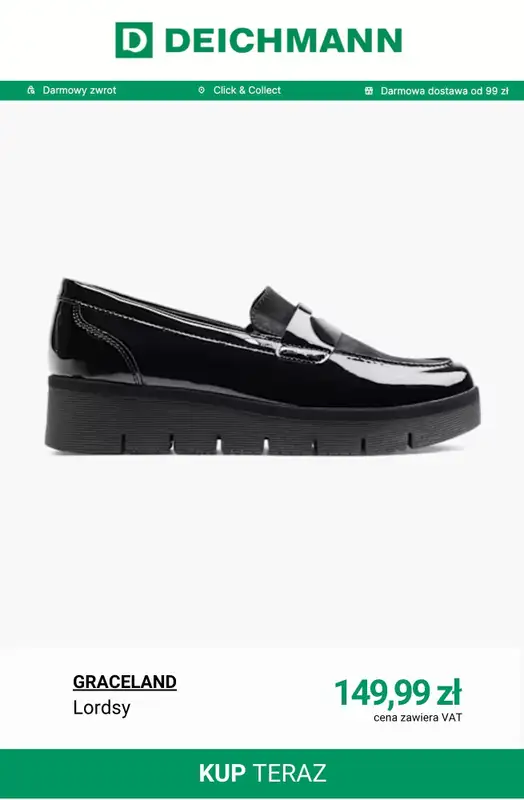 Deichmann - gazetka promocyjna Lordsy na okres przejściowy od czwartku 09.10  - strona 5