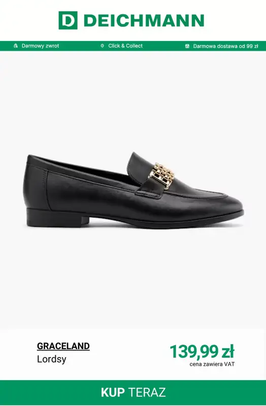 Deichmann - gazetka promocyjna Lordsy na okres przejściowy od czwartku 09.10  - strona 9
