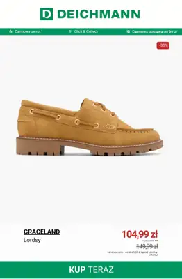 Deichmann - gazetka promocyjna Lordsy na okres przejściowy od czwartku 09.10  - strona 4