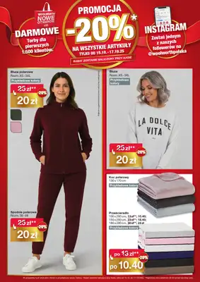 Woolworth - gazetka promocyjna WIELKIE OTWARCIE! DĄBROWA GÓRNICZA, ul.Porozumienia Dąbrowskiego 1980 od środy 15.10 do piątku 17.10 - strona 3 Woolworth - gazetka promocyjna WIELKIE OTWARCIE! DĄBROWA GÓRNICZA, ul.Porozumienia Dąbrowskiego 1980 od środy 15.10 do piątku 17.10 - strona 3